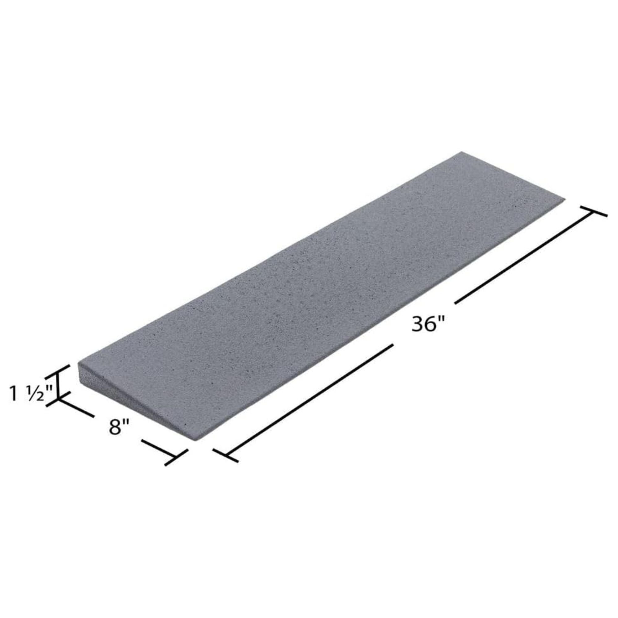 VersaRamp Lightweight Foam Threshold Ramp for Wheelchairs, 1.5 Inch Rise, Gray - VMInnovations