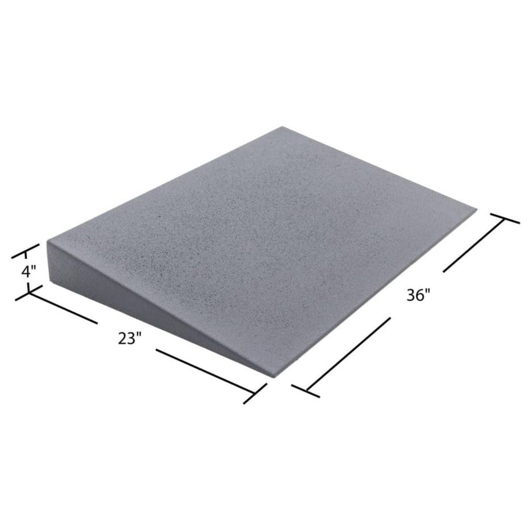 Silver Spring Lightweight Foam Threshold Ramp for Wheelchairs, 4" Rise(Open Box)