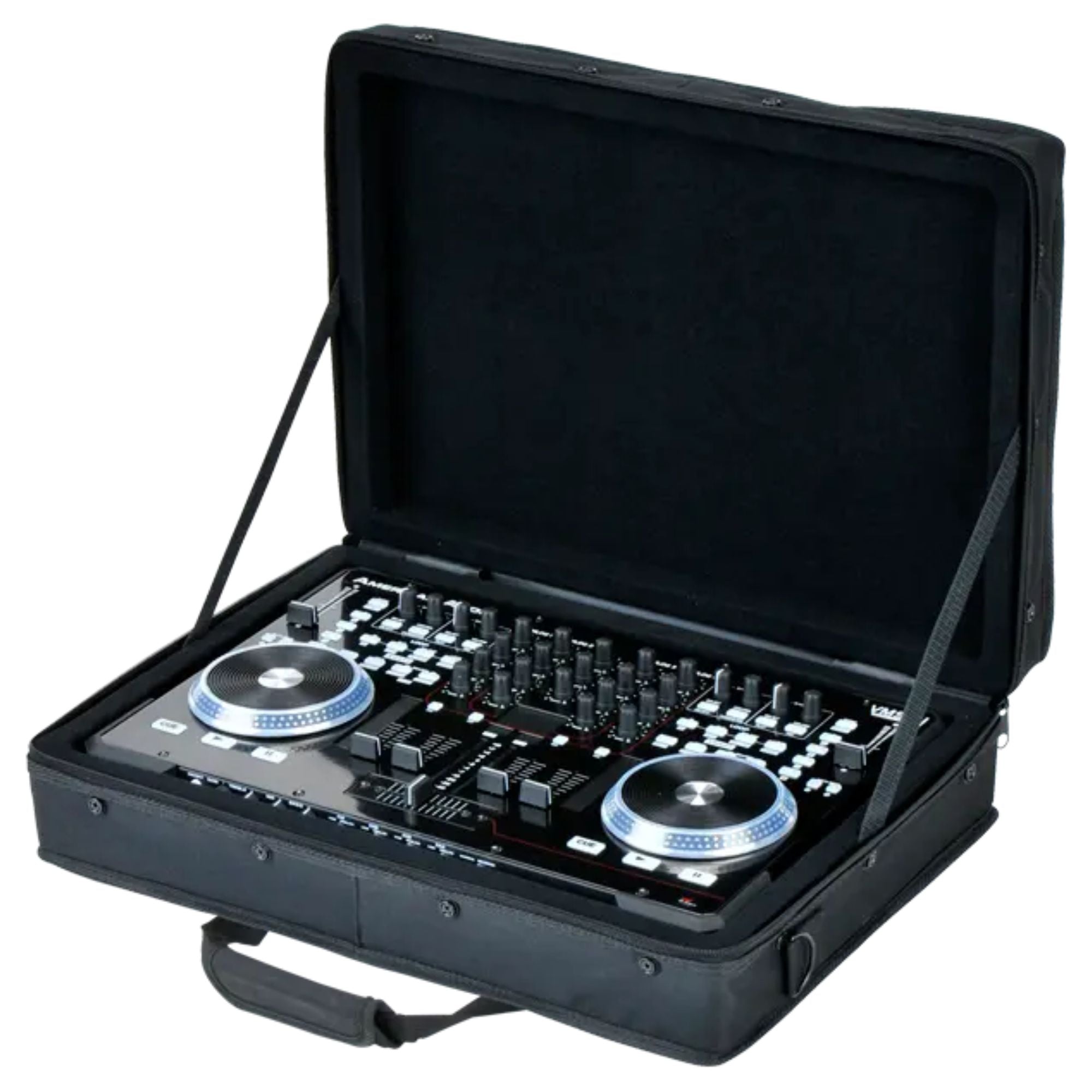 SKB 19”x13” DJ Controller & Small MIDI Keyboard Soft Case Padded Bag, Black - VMInnovations