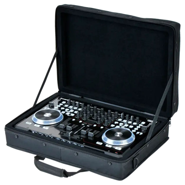 SKB 19”x13” DJ Controller & Small MIDI Keyboard Soft Case Padded Bag, Black