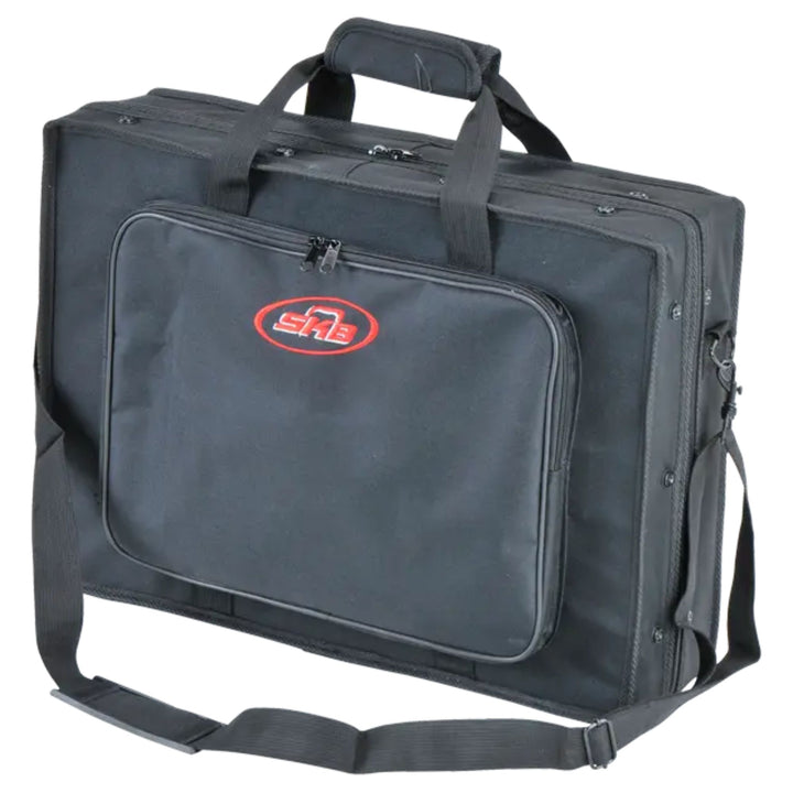 SKB 19”x13” DJ Controller & Small MIDI Keyboard Soft Case Padded Bag, Black