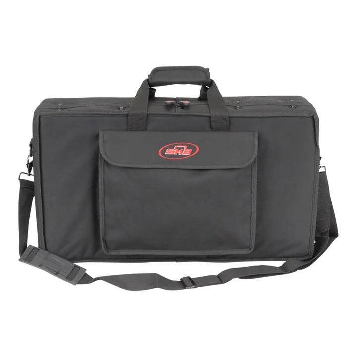 SKB 21”x 11” DJ Foot Controller Small MIDI Keyboard Soft Case Padded Bag, Black