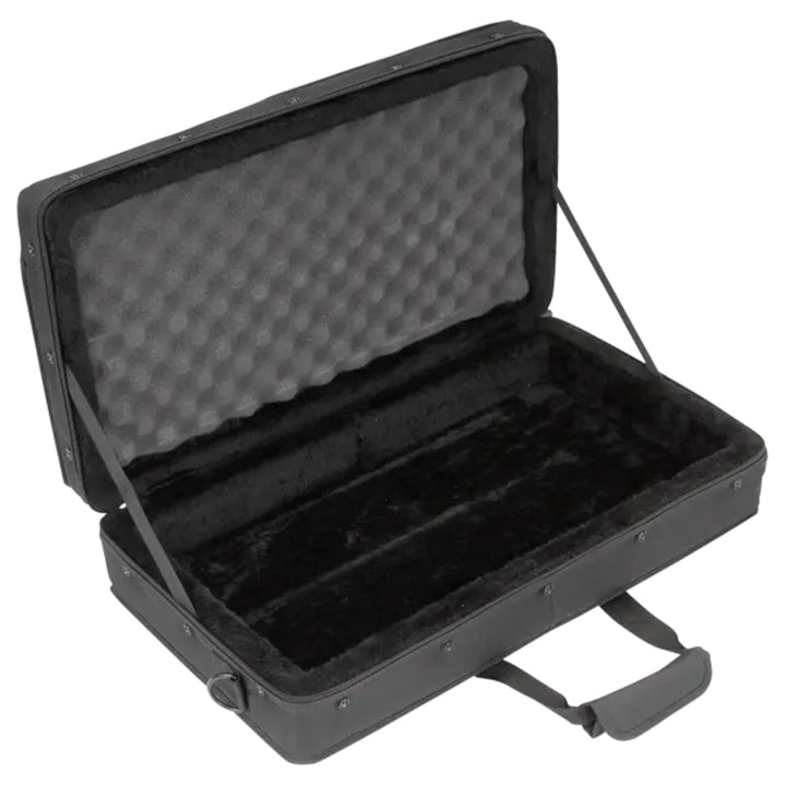 SKB 21”x 11” DJ Foot Controller Small MIDI Keyboard Soft Case Padded Bag, Black