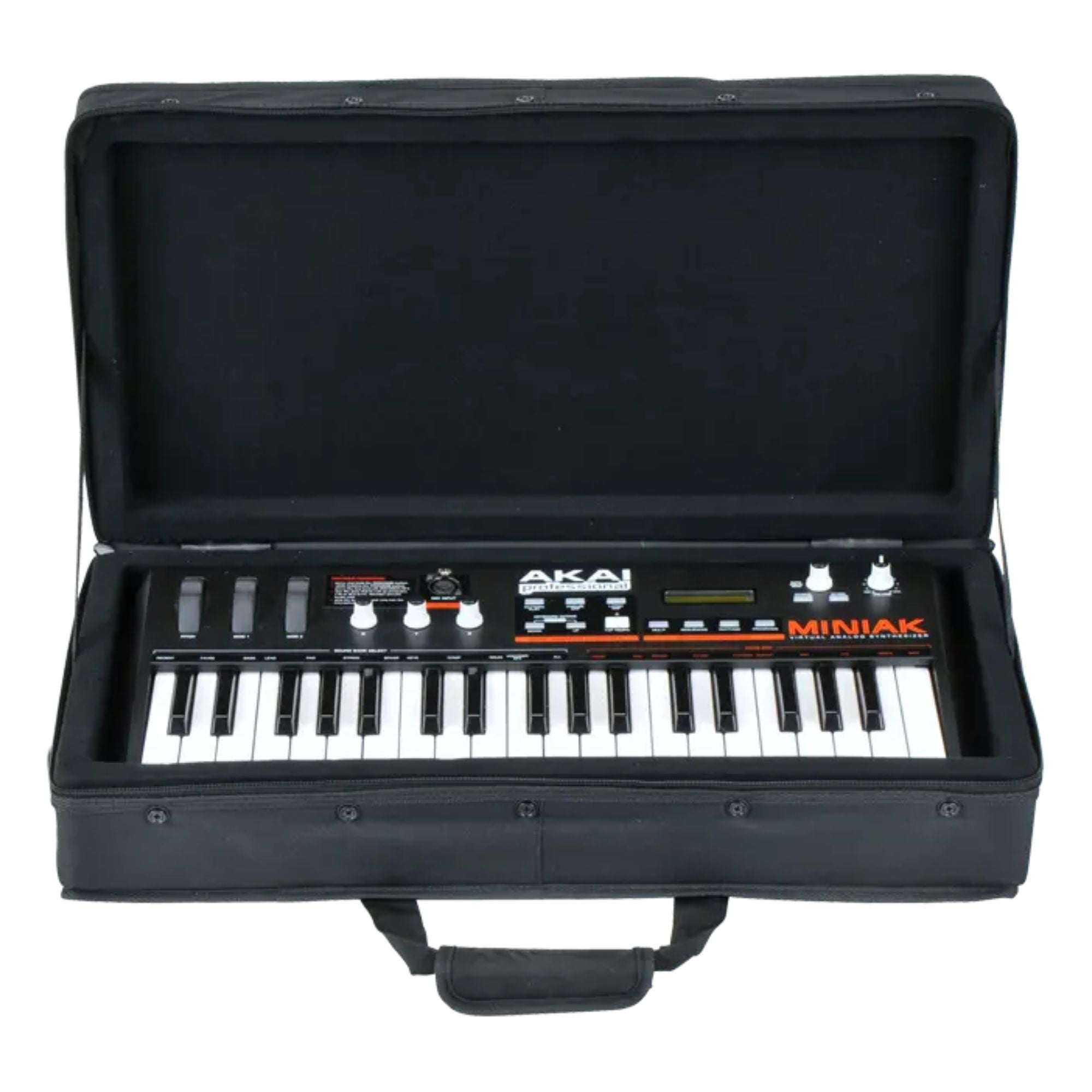 SKB 23”x11” DJ Controller & Small MIDI Keyboard Soft Case Padded Bag, Black - VMInnovations