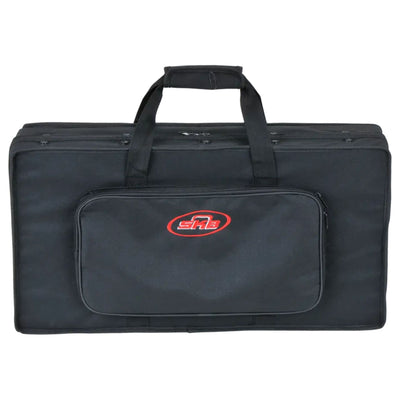 SKB 23”x11” DJ Controller & Small MIDI Keyboard Soft Case Padded Bag, Black - VMInnovations