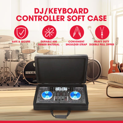 SKB 24”x14” DJ Controller & Small MIDI Keyboard Soft Case Padded Bag (Open Box)