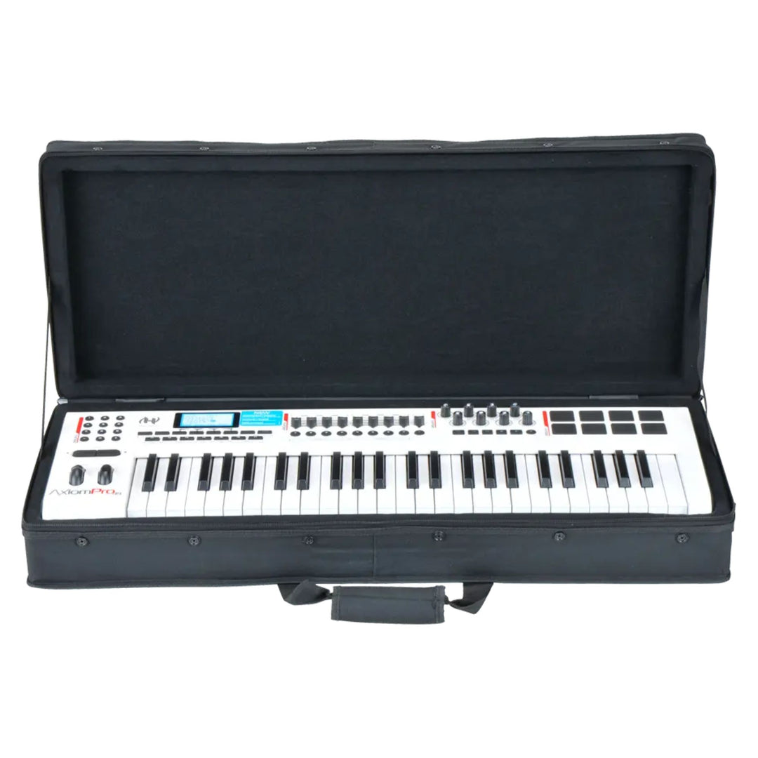 SKB 32”x12” DJ Controller & Small MIDI Keyboard Soft Case Padded Bag, Black