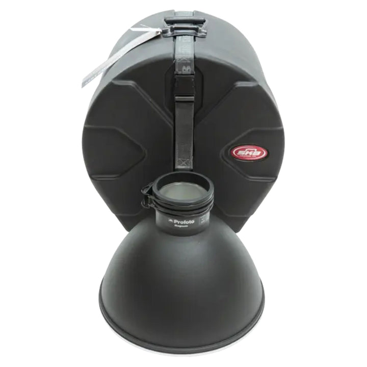 SKB 12"x12" Tom Case w/ Padded Interior & D-Shaped Drum Design, Black (Open Box)