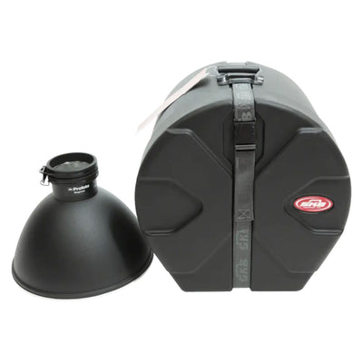 SKB 12"x12" Tom Case w/ Padded Interior & D-Shaped Drum Design, Black (Open Box) - VMInnovations