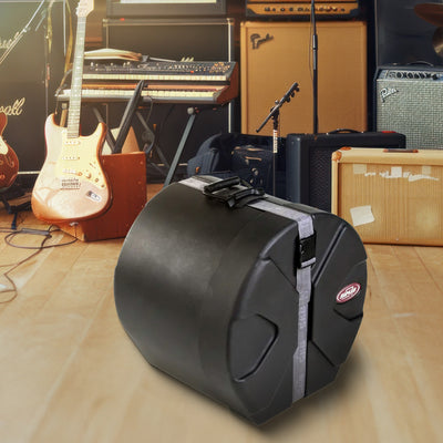 SKB 11" x 13" Tom Case with Padded Interior and D-Shaped Drum Design, Black - VMInnovations