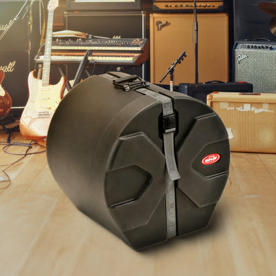SKB 12" x 14" Floor Tom Case with Padded Interior and D-Shaped Drum Design - VMInnovations