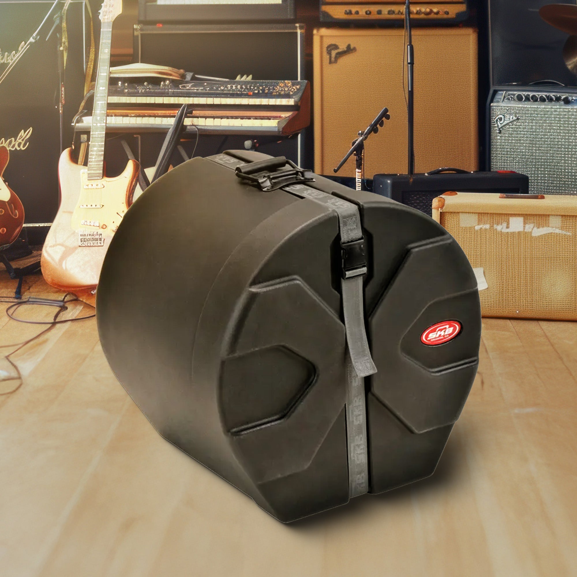 SKB 12" x 14" Floor Tom Case w/Padded Interior & D-Shaped Drum Design (Open Box) - VMInnovations
