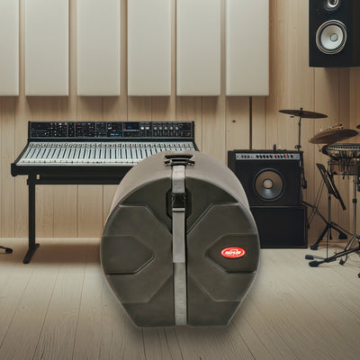 SKB 12" x 14" Floor Tom Case with Padded Interior and D-Shaped Drum Design - VMInnovations