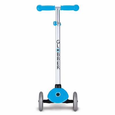 Globber Primo 3-Wheel Kids Kick Scooter Bundle with Razor Elbow and Knee Pads