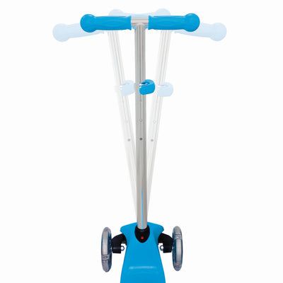 Globber Primo 3-Wheel Kids Kick Scooter Bundle with Razor Elbow and Knee Pads