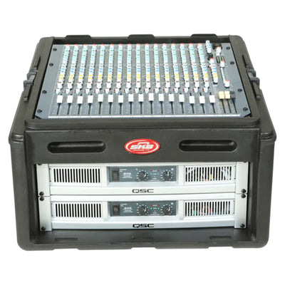 SKB Roto Rack/Mixer Console, 10U Slanted Rackmount on top, 4U Rackmount in Front - VMInnovations