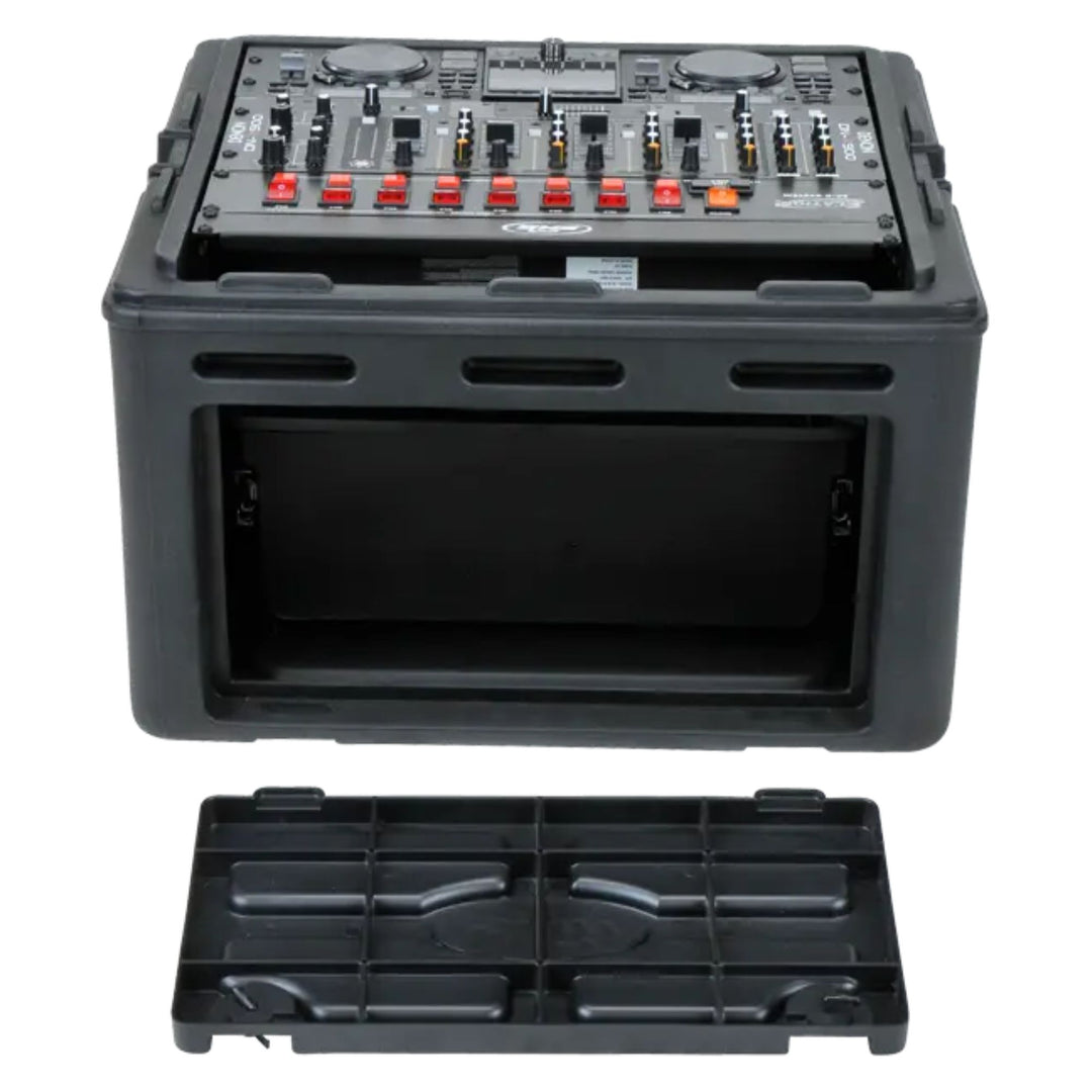 SKB Roto Rack/Mixer Console, 10U Slanted Rackmount, Rackmount in Front(Open Box)