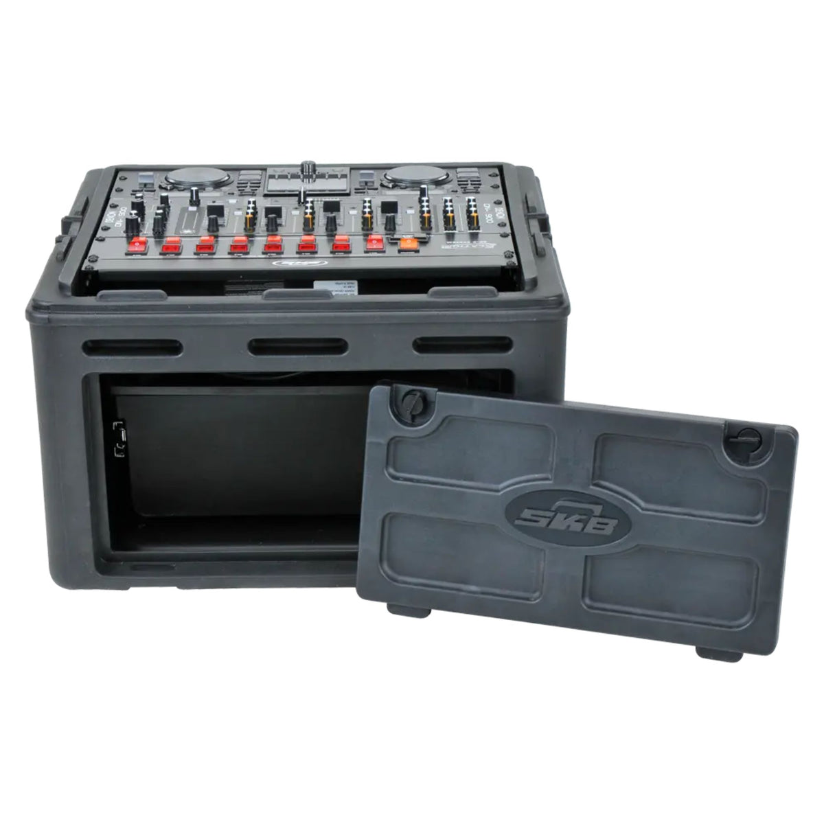 SKB Roto Rack/Mixer Console, 10U Slanted Rackmount, Rackmount in Front(Open Box) - VMInnovations