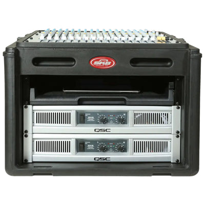 SKB Roto Rack/Mixer Console, 10U Slanted Rackmount on top, 6U Rackmount in Front - VMInnovations