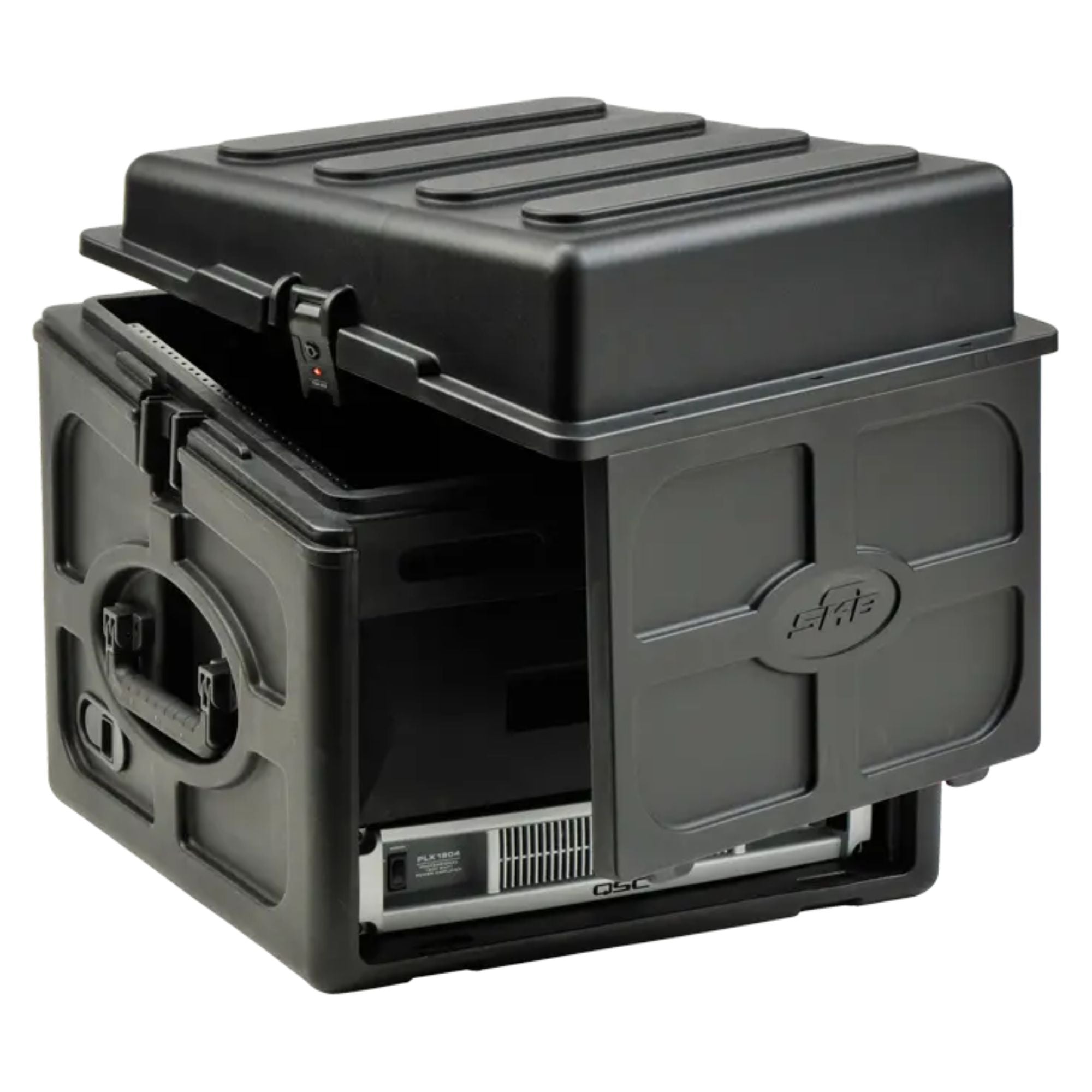 SKB Roto Rack/Mixer Console, 10U Slanted Rackmount on top, 6U Rackmount in Front - VMInnovations