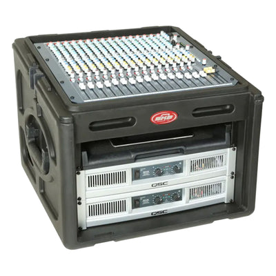 SKB Roto Rack/Mixer Console, 10U Slanted Rackmount on top, 6U Rackmount in Front - VMInnovations