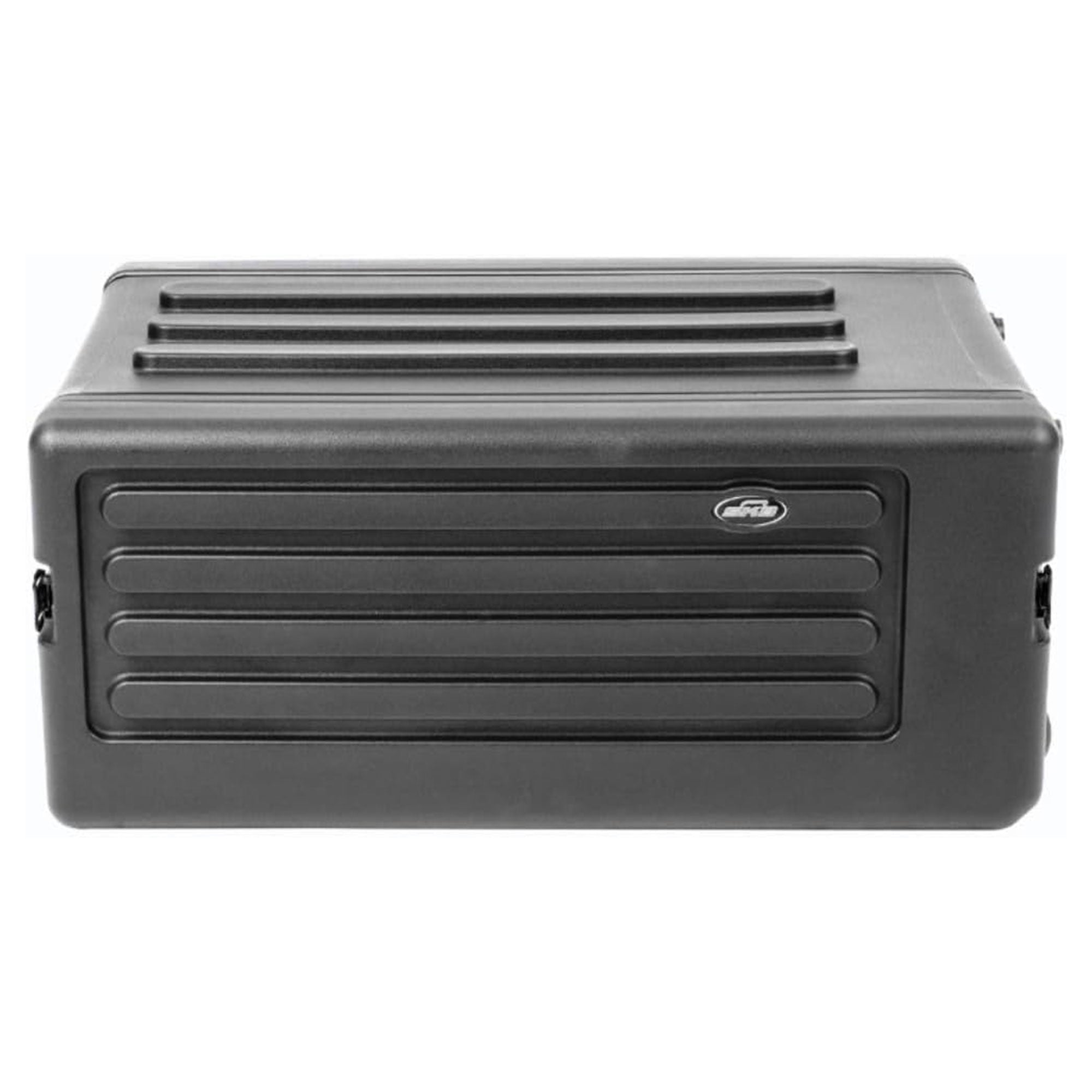 SKB 4U rSeries Shallow Rolling Rack with Integrated Back Wheels and Pull Handle - VMInnovations