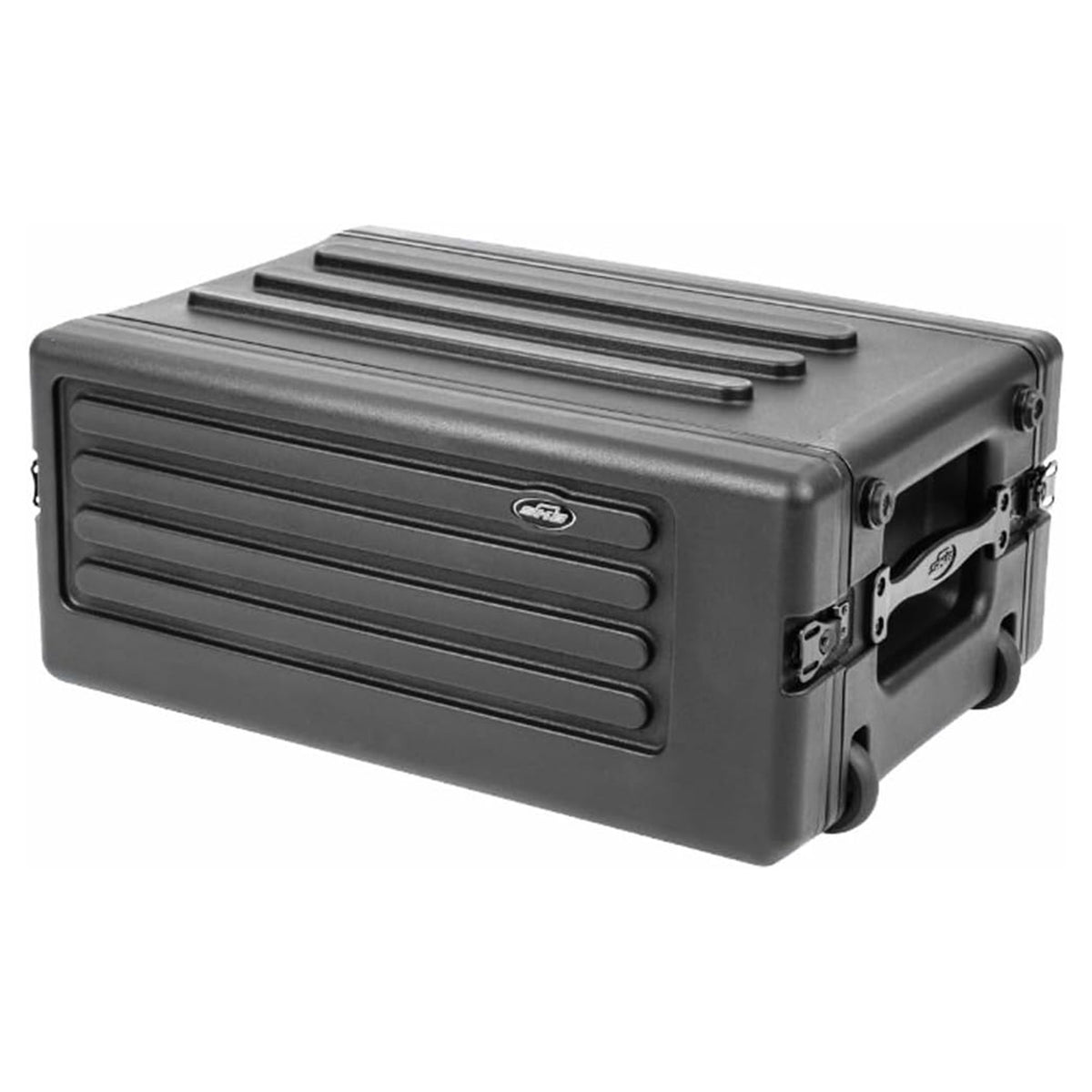 SKB 4U Shallow Rolling Rack with Integrated Back Wheels & Pull Handle (Open Box)