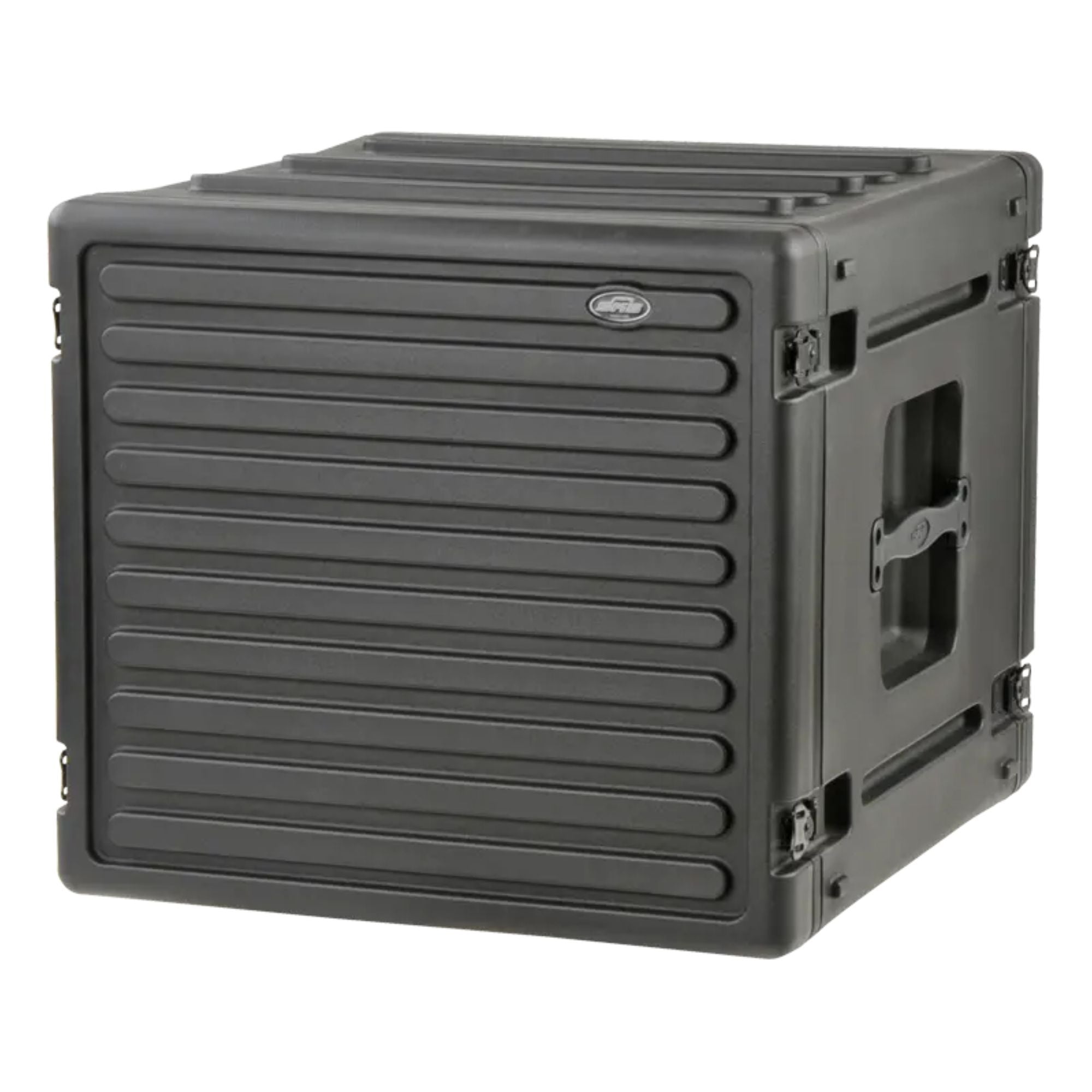 SKB 8U Roto Rack Case Polyethylene Gear Protector, Stackable, Waterproof, Black - VMInnovations