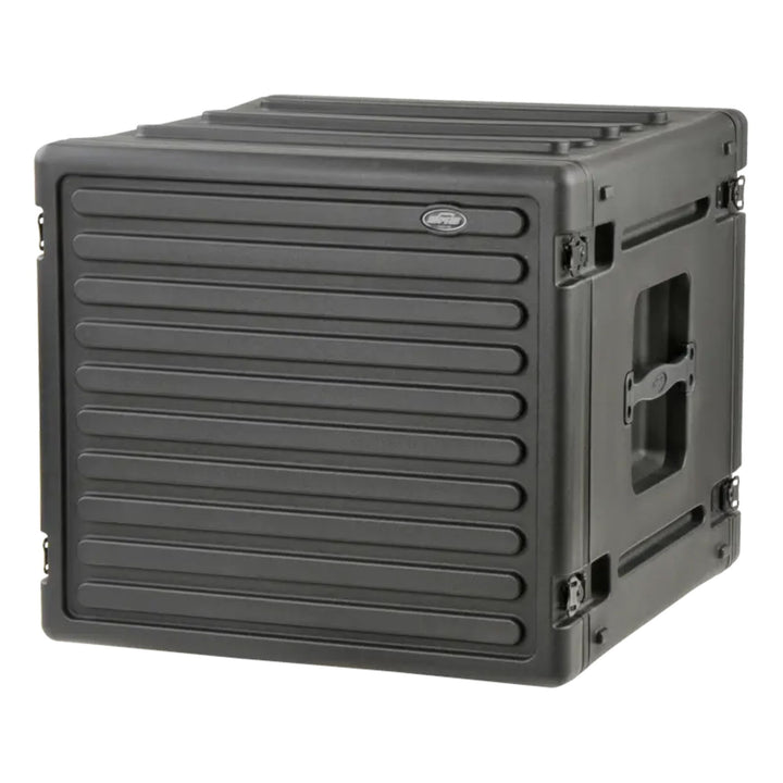 SKB 8U Roto Rack Case Polyethylene Gear Protector, Stackable, Waterproof, Black