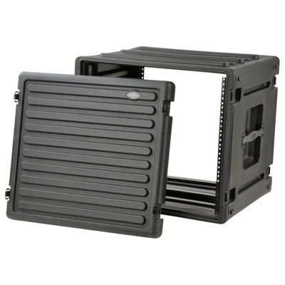 SKB 10U Roto Rack Case Polyethylene Gear Protector, Stackable, Waterproof, Black - VMInnovations