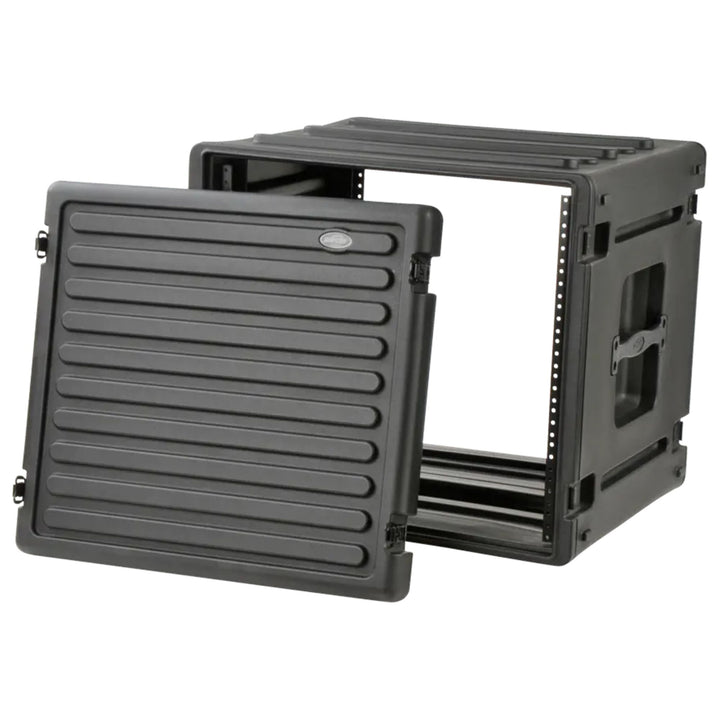 SKB 10U Roto Rack Case Polyethylene Gear Protector, Stackable, Waterproof, Black