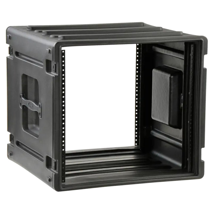SKB 10U Roto Rack Case Polyethylene Gear Protector, Stackable, Waterproof, Black