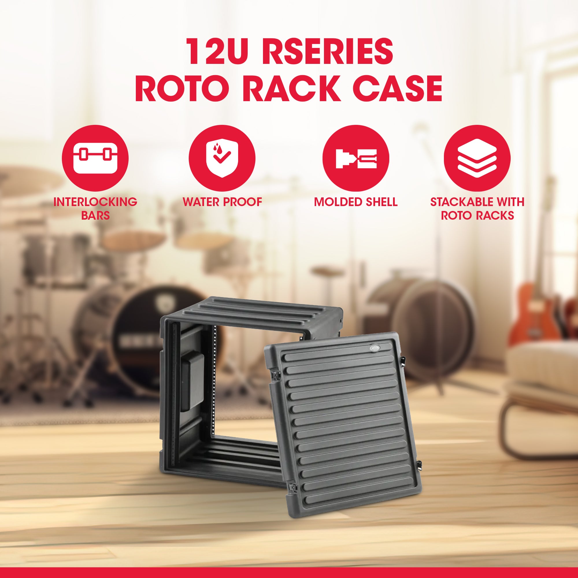 SKB Roto Rack Case Polyethylene Gear Protector, Stackable, Waterproof (Open Box)