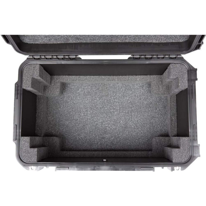 SKB iSeries 4U Shallow Fly Rack, Waterproof Polypropylene Hard Case, 9 Inch