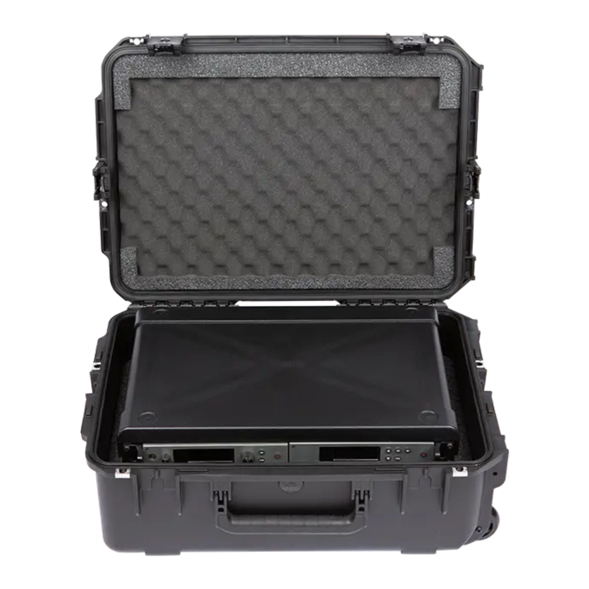 SKB 2U iSeries 13" Injection Molded Fly Rack with Built-In Wheels and Handle - VMInnovations