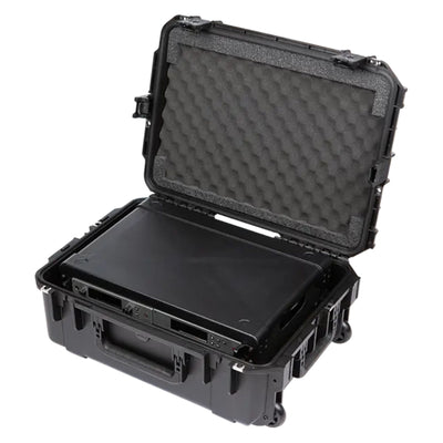 SKB 2U iSeries 13" Injection Molded Fly Rack with Built-In Wheels and Handle - VMInnovations