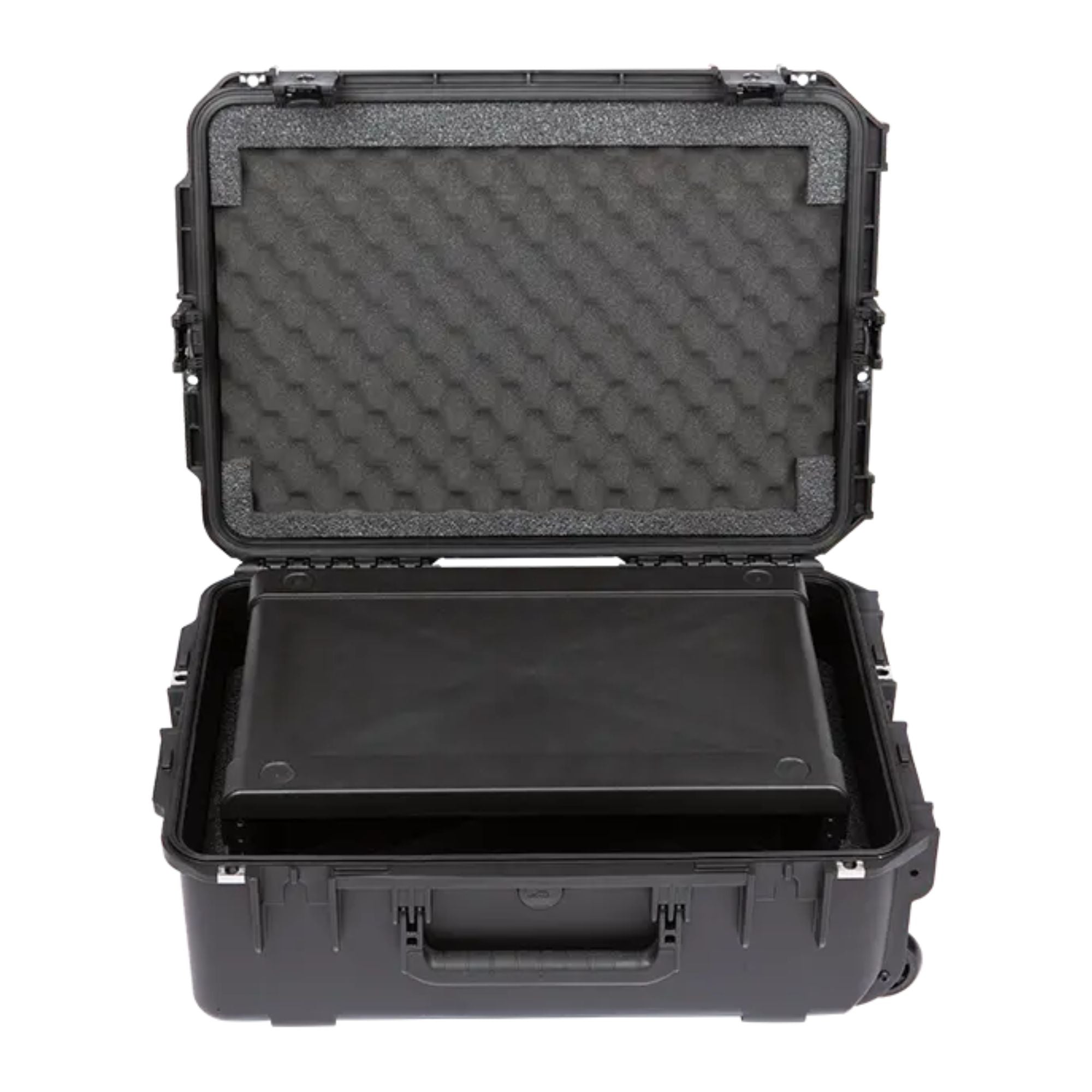 SKB 2U iSeries 13" Injection Molded Fly Rack with Built-In Wheels and Handle - VMInnovations