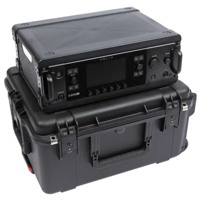 SKB 3U iSeries 13" Injection Molded Fly Rack with Built-In Wheels and Handle - VMInnovations