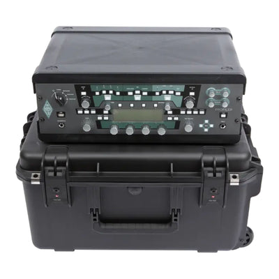 SKB 3U iSeries 13" Injection Molded Fly Rack with Built-In Wheels and Handle - VMInnovations