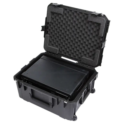 SKB 3U iSeries 13" Injection Molded Fly Rack with Built-In Wheels and Handle - VMInnovations