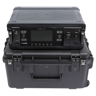 SKB 3U iSeries 13" Injection Molded Fly Rack with Built-In Wheels and Handle - VMInnovations