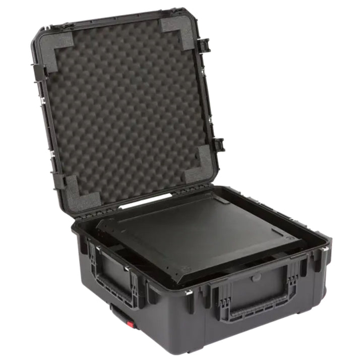 SKB iSeries 3U Fly Rack, Waterproof Polypropylene Hard Case for Storage, 20 Inch