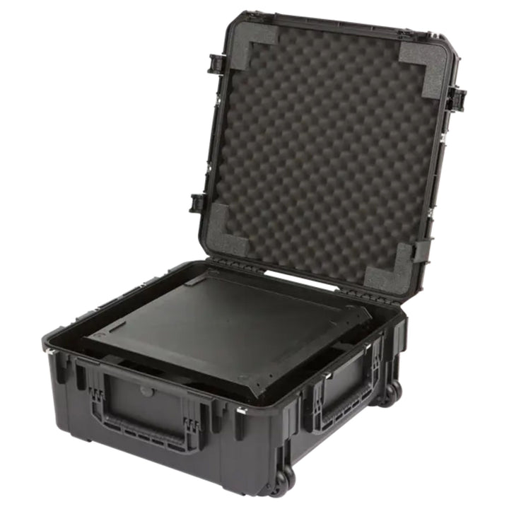 SKB iSeries 3U Fly Rack, Waterproof Polypropylene Hard Case for Storage, 20 Inch