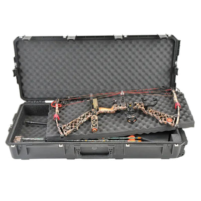 SKB Cases Waterproof Double Bow/Short Rifle Case Durable Protection, Desert Tan - VMInnovations
