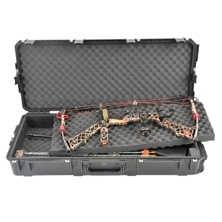 SKB Cases Waterproof Double Bow/Short Rifle Case Durable Protection, Desert Tan