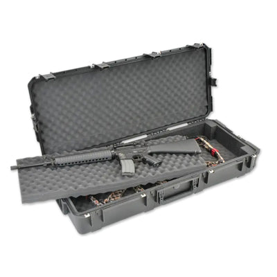 SKB Cases Waterproof Double Bow/Short Rifle Case Durable Protection, Desert Tan - VMInnovations