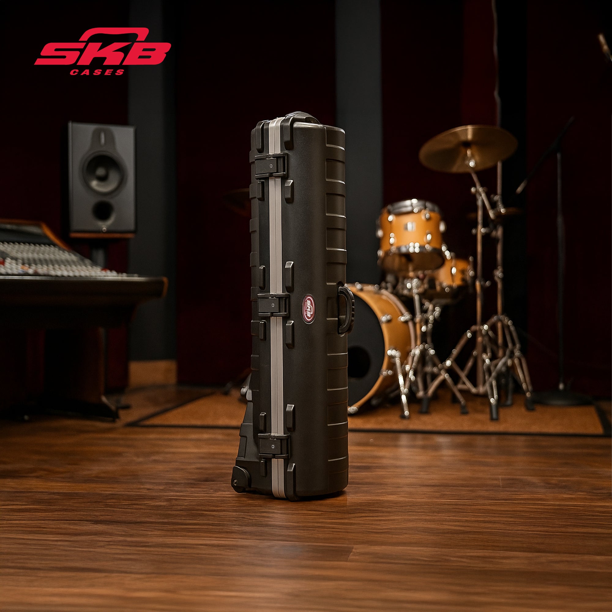 SKB vSeries ATA Regular Stand Case with Hard-Shell Construction and Wheels - VMInnovations