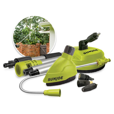 Sun Joe Home Cleaning System, Turbo Nozzle, Surface Splashguard & Extension Wand (Open Box)