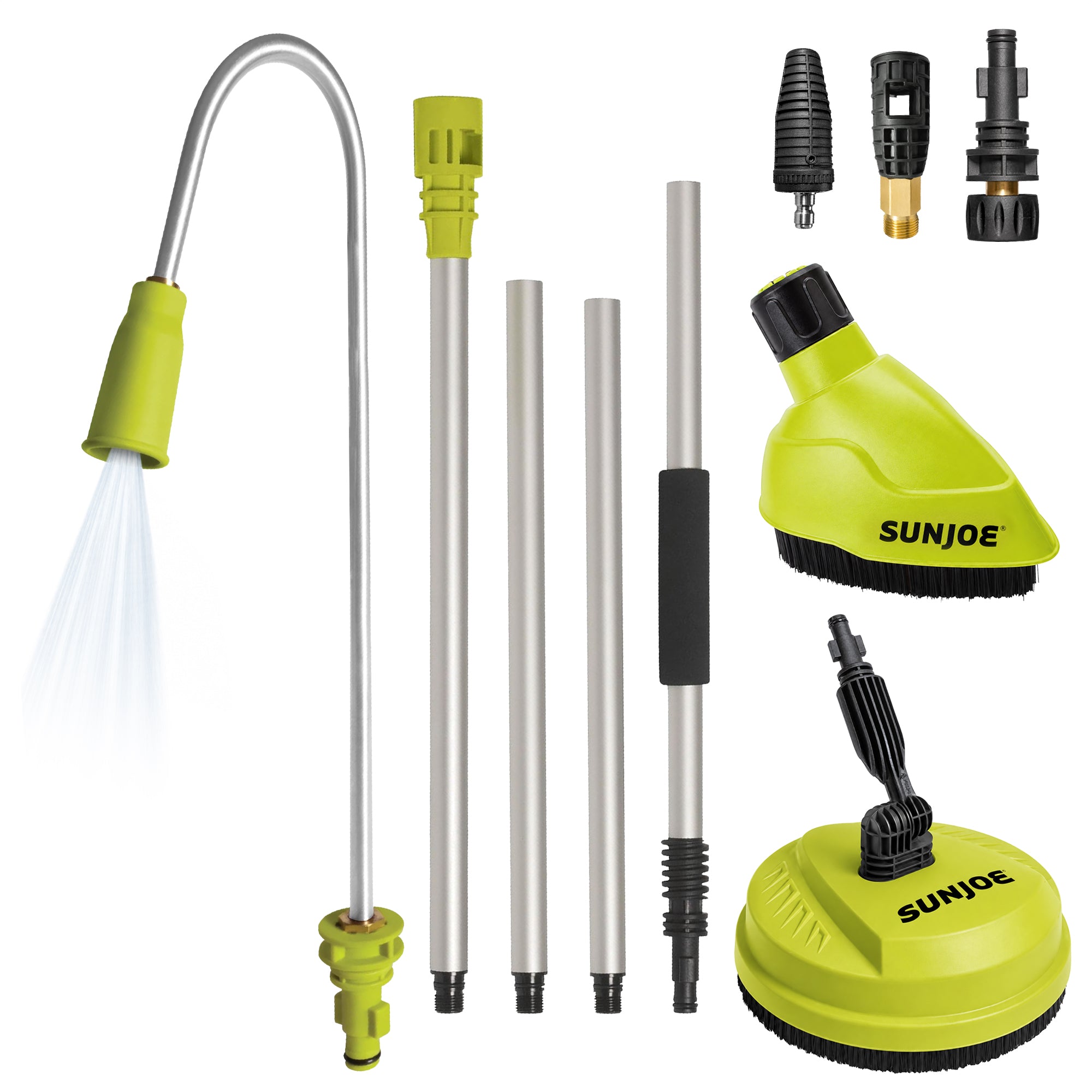 Sun Joe Home Cleaning System, Turbo Nozzle, Surface Splashguard & Extension Wand - VMInnovations