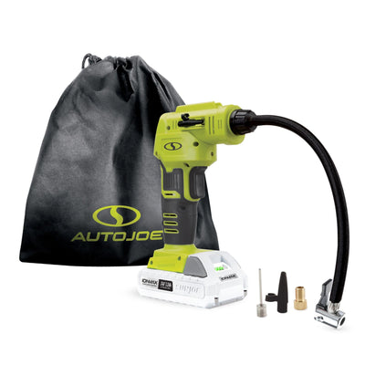 Auto Joe Portable Air Compressor Cordless Tire Inflate Pump/Bag (Open Box) - VMInnovations